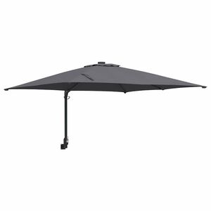 vidaXL Parasolka ogrodowa Antracyt 248,5 x 247,5 x 160 cm