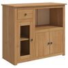 VidaXL Szafka pod Mikrofal&oacute;wkę PANAMA Wosk miodowy 99,5 x 44 x 86,5 cm