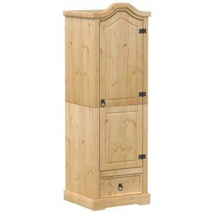 vidaXL Szafa Corona, 55x52x170 cm, lite drewno sosnowe