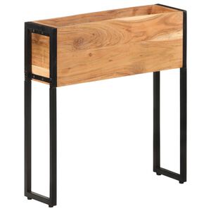 vidaXL Donica, 60x20x68 cm, lite drewno akacjowe