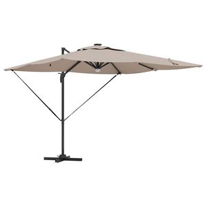 vidaXL Parasol Roma 286 x 284 x 270 cm Aluminium i Poliester