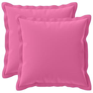 vidaXL Poszewka na poduszkę 2 szt. HOUTEN r&oacute;żowy 30 x 30 cm Poliester