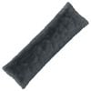 vidaXL Poduszka z poduszką HEERLEN antracytowy 40 x 145 cm Fleece PV