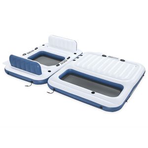 Bestway Pływająca wyspa Hydro-Force 2 szt. PVC Biały i niebieski