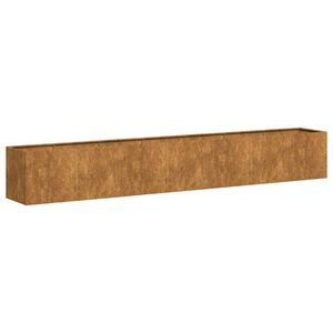 vidaXL Doniczka Rusty 280x40x40 cm Stal nierdzewna