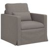 vidaXL Sofa 2 pcs Ciemnoszary