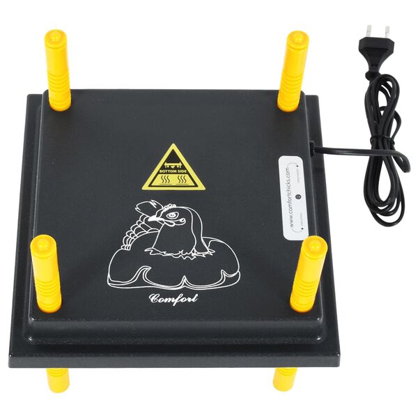 vidaXL Płyta grzewcza dla kurcząt i kacząt, 25x25 cm