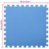 vidaXL Puzzle Mata do ćwiczeń 24 pcs Niebieski 8,64 ㎡ Pianka EVA
