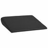 vidaXL Poduszka na siedzisko Czarny 39 x 38 x 8,5 cm Pianka PU
