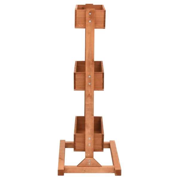 vidaXL Donica, 52x30x78 cm, drewno jodłowe