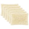 vidaXL Poszewka na poduszkę 6 pcs HEERLEN kremowy 50 x 70 cm Fleece PV
