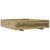 vidaXL Donica ogrodowa, 110x110x26,5 cm, impregnowane drewno sosnowe