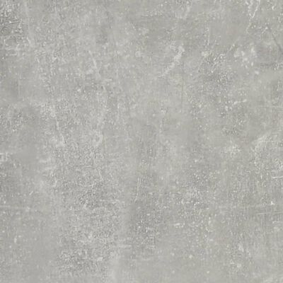 vidaXL Witrynka, szarość betonu, 70x34x180 cm, materiał drewnopochodny