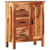 vidaXL Szafka, 65x30x80 cm, lite drewno