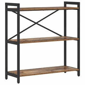 vidaXL P&oacute;łka na książki 80 x 30 x 85 cm Drewno inżynieryjne