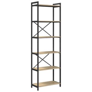 vidaXL P&oacute;łka na książki 60 x 30 x 189,5 cm Drewno inżynieryjne