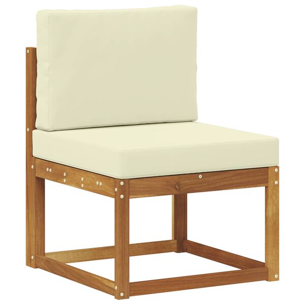 vidaXL Środkowa sofa ogrodowa Lite Drewno Akacji