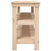 vidaXL Stolik roboczy, 181x50x80 cm, lite drewno sosnowe