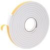 vidaXL Taśma samoprzylepna z pianki 10 pcs Biały 15mm x 5m Pianka CR