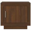 vidaXL Stolik kawowy, brązowy dąb 51x50x45 cm, materiał drewnopochodny