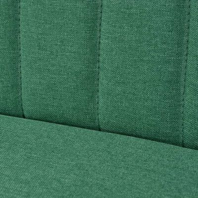 vidaXL Sofa 117x55,5x77 cm, zielony materiał