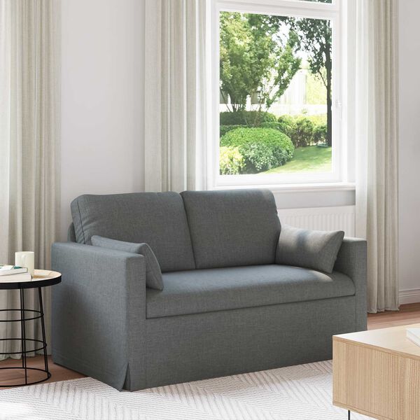 vidaXL Sofa Ciemnoszary
