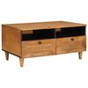 vidaXL Stolik kawowy Jasny Brąz 80 x 54 x 40 cm Drewno inżynieryjne