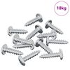 vidaXL Śruba 13636 szt. Srebrny M4 x 16 mm Stal
