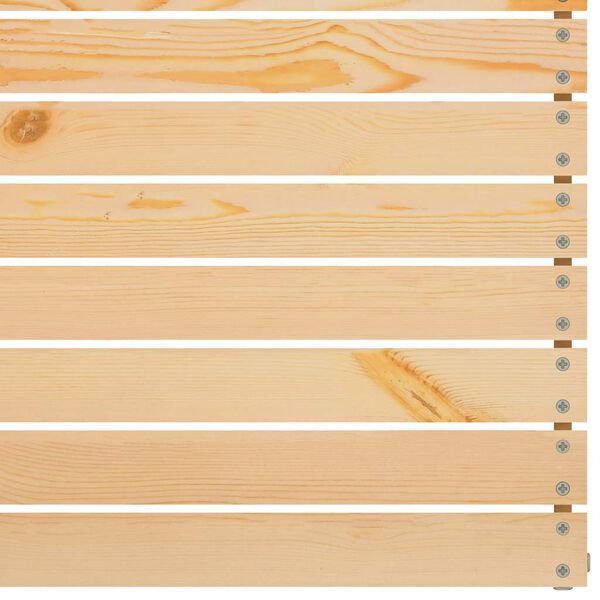 vidaXL Ogrodowa sofa narożna, lite drewno sosnowe