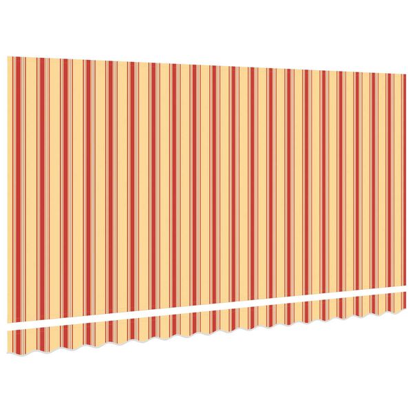 vidaXL Materiał zapasowy do markizy Wielokolorowe 380 x 195 cm