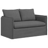 vidaXL Sofa 2 pcs Ciemnoszary