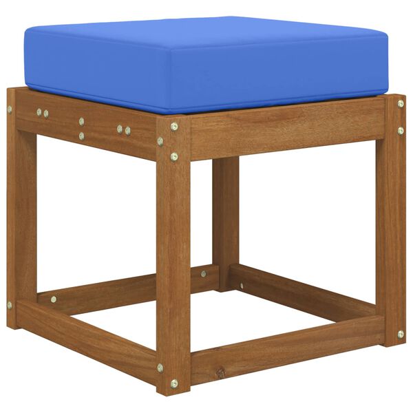 vidaXL Poduszka siedzeniowa na zewnątrz Turkusowy 40 x 40 x 8 cm