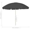 vidaXL Parasol plażowy, antracytowy, 300 cm