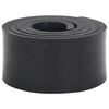 vidaXL Gumowa krawędź do pługa śnieżnego czarna 200x10x1 cm