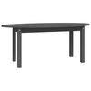 vidaXL Stolik kawowy, szary, 110x55x45 cm, lite drewno sosnowe
