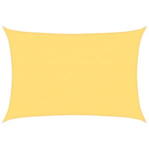 vidaXL Żagiel ogrodowy, HDPE, prostokątny, 4x6 m, beżowy