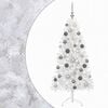 vidaXL Sztuczna choinka z bombką 150 cm 150 LED Ciepła biel