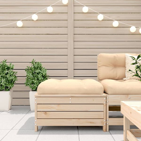 vidaXL Podn&oacute;żek ogrodowy, 62x63,5x32 cm, lite drewno sosnowe