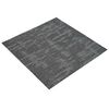 vidaXL Płytka dywanowa Szary węgiel 50 x 50 cm 36 pcs PP i bitum