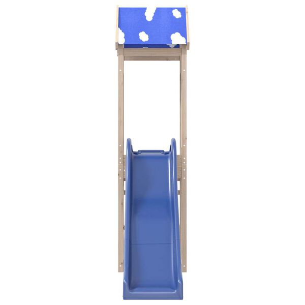 vidaXL Plac zabaw do ogrodu, lite drewno sosnowe