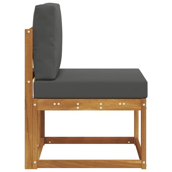 vidaXL Środkowa sofa ogrodowa Lite Drewno Akacji Naturalny