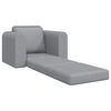 vidaXL Sofa Bed Jasnoszary 98 x 71 x 83 cm tkanina