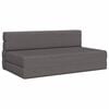 vidaXL Składana Sofa Ł&oacute;żko jasnoszary 152 x 86,5 x 60 cm tkanina