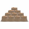 vidaXL Worki jutowe, 10 szt., 100x110 cm, 100% juta, 220 g/m&sup2;