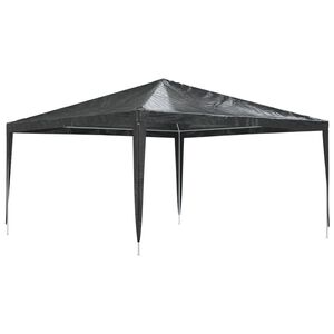 vidaXL Namiot imprezowy, 4x4 m, antracytowy, 90 g/m&sup2;