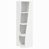 vidaXL Szafka narożna 27,5x27x102cm Drewno inżynieryjne