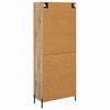 vidaXL Highboard 2 pcs Dąb rzemieślniczy Materiał drewnopochodny
