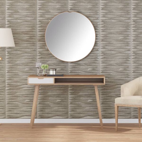 vidaXL Panele ścienne, 48 szt., beton, 50x50 cm, XPS, 12 m&sup2;, kamień