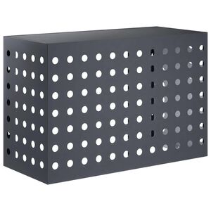 vidaXL Pokrywa do klimatyzatora antracytowy 90 x 40 x 60 cm Stal