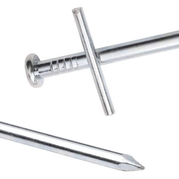 vidaXL Śledzie do namiotu, 24 szt., 29,5 cm, Ø6 mm, stal galwanizowana